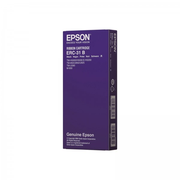 Epson ERC-31B Nylon Farbband Epson TM-H5000/II U930/II U950 U925 U590 SCHWARZ ERC31B