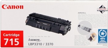 Canon 715 Toner Black 1975B002 LBP 3310 LBP 3370