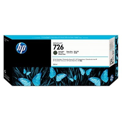 HP 726 Tinte schwarz für DesignJet T1200
