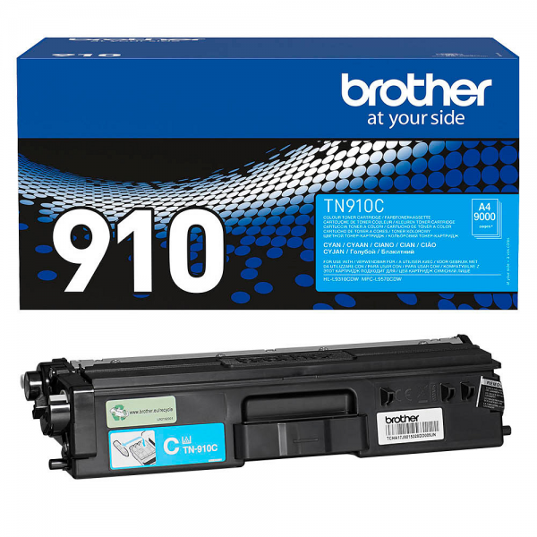 Brother TN-910C Ultra-Jumbo-Toner Cyan Brother HL-L9310CDW HL-L9310CDWT Brother MFC-L9570CDW