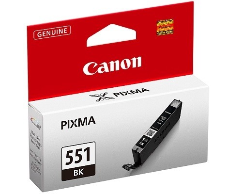 Canon CLI-551BK Tinte Black MG5450 MG6350 MG6600 7100 7500 MX925 IP7250 iP8700 iX6800 6508B001