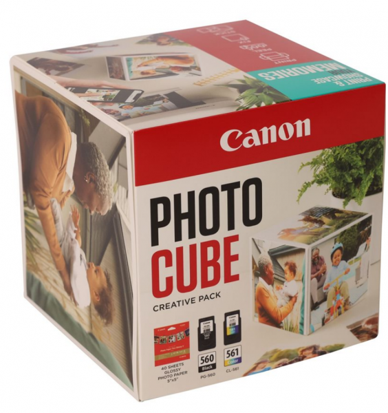 Canon PG-560/CL-561 Photo Cube Creative Pack 3713C012 für Canon Pixma TS5350 TS5351