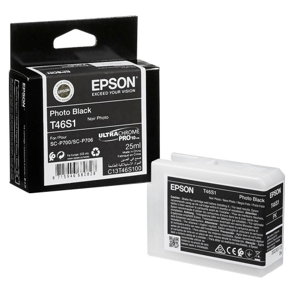 Epson T46S1 Tinte photo black Epson SureColor SC-P700 Epson SC-P706 C13T46S100