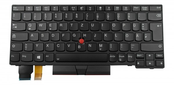 Lenovo Keyboard 01YP212 with Blacklight German