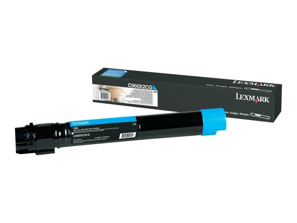 LEXMARK C950X2CG Toner Cyan hohe Kapazität Lexmark C950DE C950dte - 24.000 Seiten