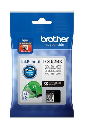 Brother LC-462BK Tintenpatrone Black für Brother MFC-J2340DW MFC-J2740DW MFC-J3540DW MFC-J3940DW