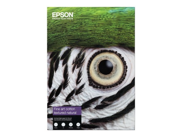 EPSON S450281 Fine Art Cotton Textured Natural A4 25 Sheets