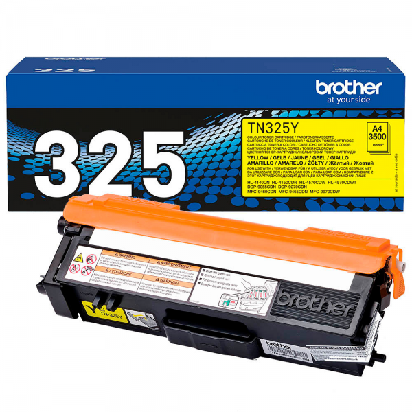 Brother Toner Yellow TN-325Y Brother DCP-9270 9055 HL-4140 4150 MFC-9465CDN MFC-9560CDW MFC-9970CD