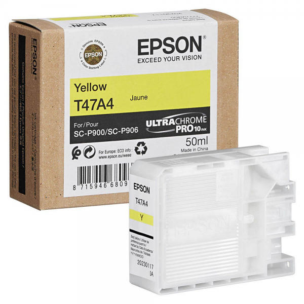 Epson T47A4 Tinte gelb für Epson SureColor SC-P900 C13T47A400
