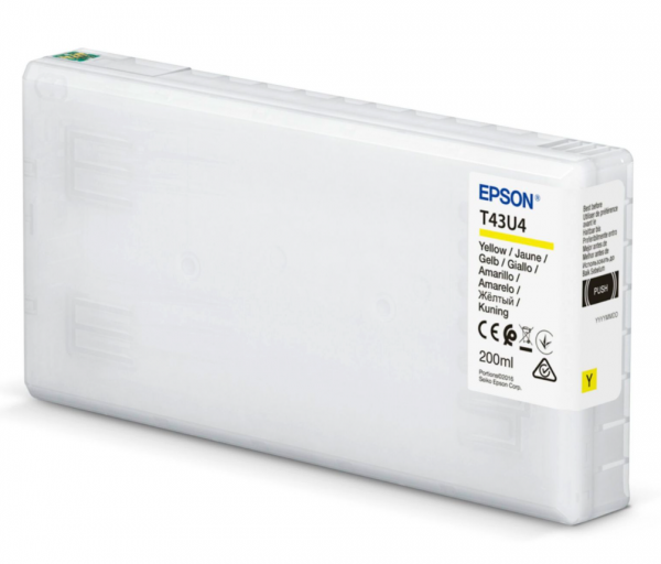 Epson T43U Tinte yellow Original für Epson Surelab SL-D800 C13T43U440