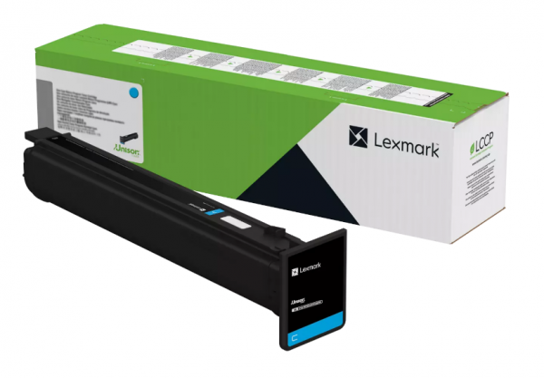 Lexmark 24B7606 Toner cyan 12.000 Seiten für Lexmark XC8355