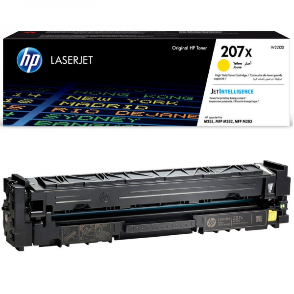 HP 207X Toner gelb W2212X für Color LaserJet Pro MFP M282nw M283fdn M283fdw