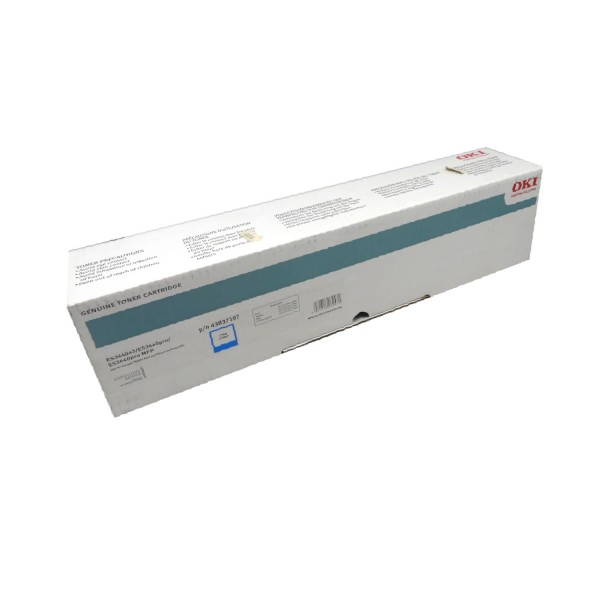OKI 43837107 Toner Cyan für 16.500 Seiten ES3640a3 ES3640pro ES3640pro MFP ES3640 XF A3