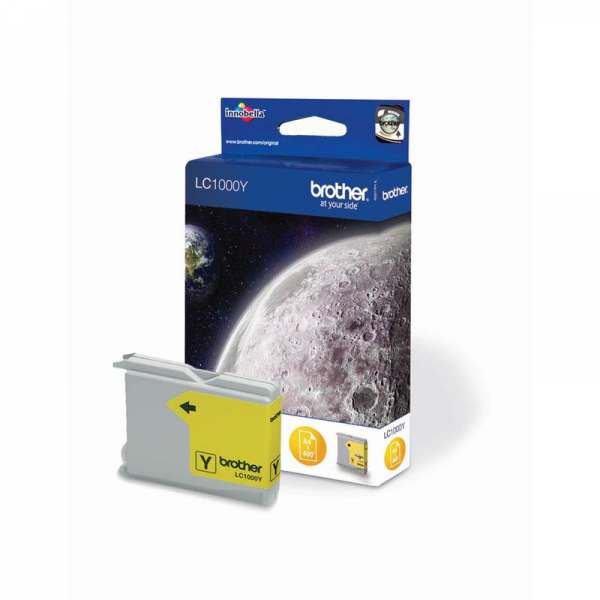 Brother Tintenpatrone Yellow LC1000Y