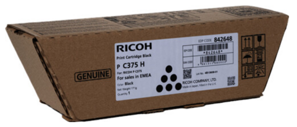 Ricoh 842648 Toner schwarz Ricoh P C370 SF Ricoh P-C375