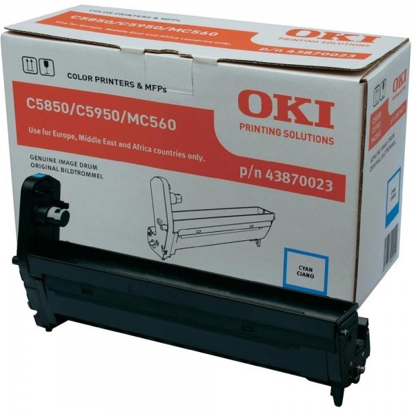 OKI Bildtrommel Cyan OKI C5850dn OKI C5950dn OKI MC560dn Drum Unit 43870023