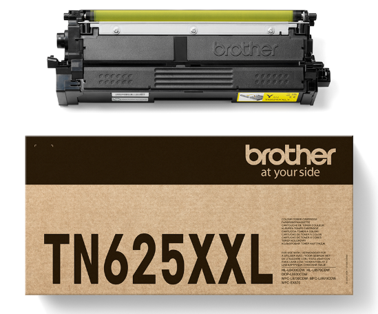 Brother TN-625XXLY Toner Yellow Brother DCP-L8630CDW MFC-L8730C Brother HL-L8400 Brother HL-L8570CDW