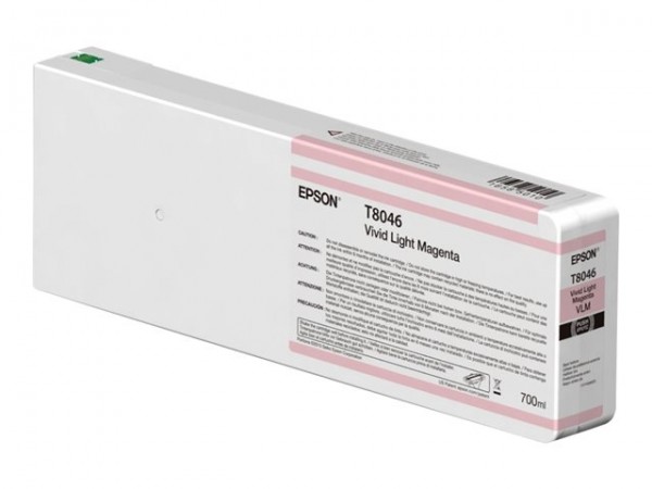 Epson T8046 Tintenpatrone Vivid Light Magenta für SureColor SC-P6000 SC-P7000 SC-P8000 SC-P9000