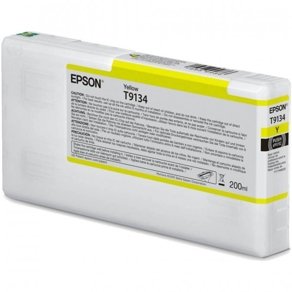Epson Tintenpatrone T9134 Yellow 200 ml für SureColor SC-P5000