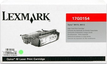 Lexmark Optra Toner für M410 M412 Schwarz 17G0154