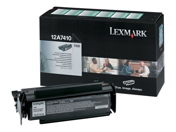 Lexmark 12A7410 Toner Black Lexmark T420d T420dn T420dt T420dtn T420n