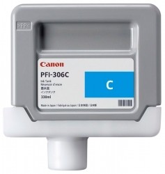 Canon PFI-306C Tinte cyan 6658B001 imagePROGRAF iPF8400 iPF9400