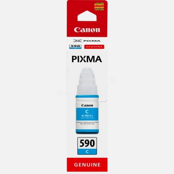 Canon Tinte GI-590 cyan 1604C001 für Pixma G1410 G1500 G1510 G2410 G2500 G2510