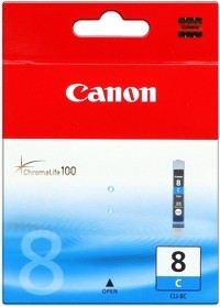 Canon Tinte Cyan CLI-8C iP4200 iP4500 iP5200 MP500 iP6600 iX4000 iX5000 MP510 MP600