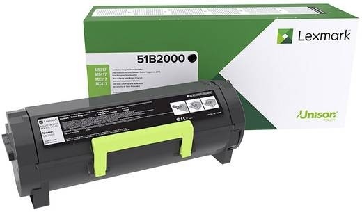 Lexmark Toner black 51B2000 MS317dn MS417dn MS517dn MS617 MX317 MX417 517 617