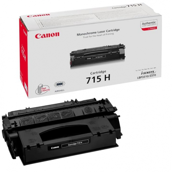 Canon 715H Toner Black 1976B002 i-SENSYS LBP3310 i-SENSYS LBP3370