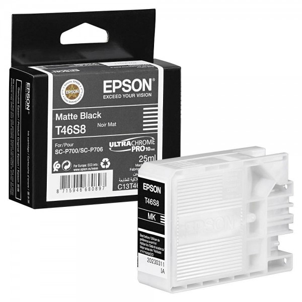 Epson T46S Tinte matte black für SureColor SC-P700 SC-P706 C13T46S800