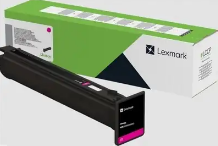 Lexmark 24B7583 Toner Magenta Lexmark XC8355 Lexmark XC9635 MFP XC9645 MFP Toner Rot
