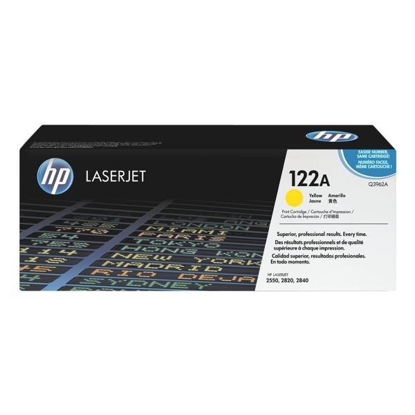 HP 122A gelb für Color LaserJet 2550 2820 2840 Q3962A