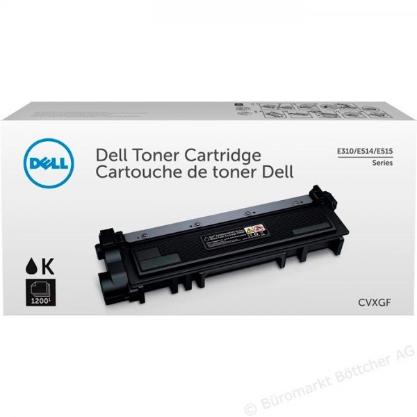 DELL 593-BBLR Toner Black CVXGF E310dw E514dw E515dn E515dw