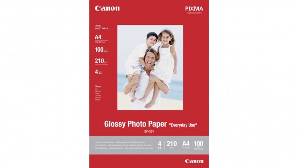 Canon GP-501 glänzend Fotopapier inkjet 200g/m² A4 100 Blatt 1er-Pack