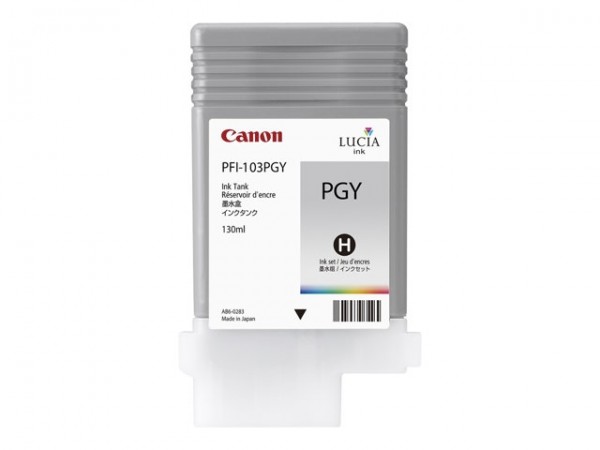 Canon PFI-103PGY Tinte fotograu imagePROGRAF iPF5100 iPF6100 iPF6200 2214B001