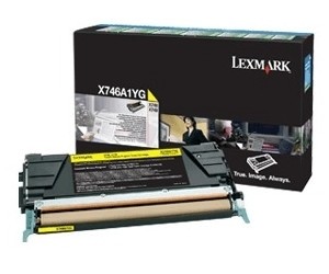 Lexmark X746A1YG Toner yellow für X746de X748de X748dte