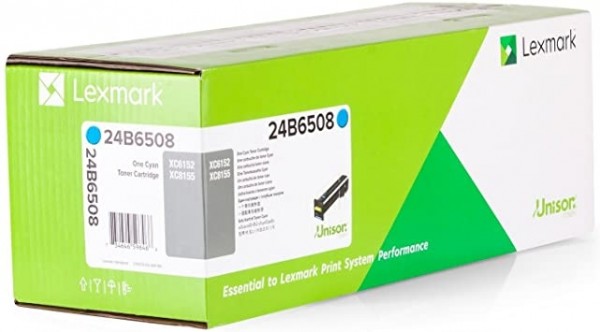 Lexmark 24B6508 Toner cyan für Lexmark XC6152 XC6153 Lexmark XC8155dte