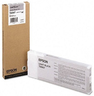 Epson T6067 Tintenpatrone Light Black für Stylus Pro 4800 4880 C13T606700
