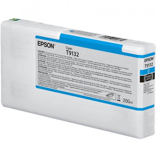 Epson Tintenpatrone T9132 Cyan 200 ml für SureColor SC-P5000