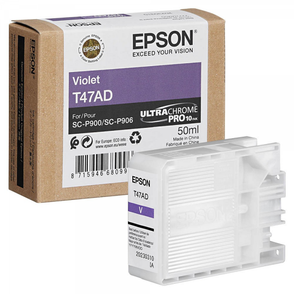 Epson T47AD Tinte violett für Epson SureColor SC-P900 C13T47AD00