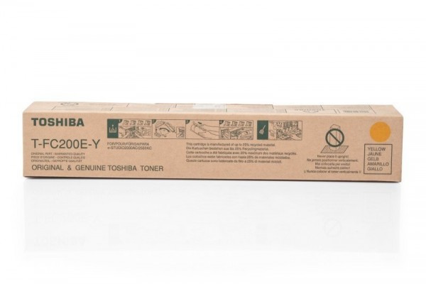 Toshiba Toner T-FC200EY Yellow 6AJ00000131 für E-Studio 2000AC E-Studio 2500AC