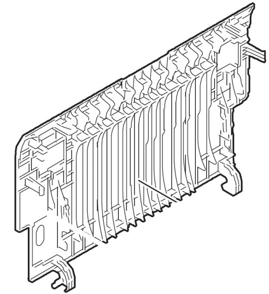 Brother D009S8001 Back Cover für DCP-9030CDN DCP-L3510CDW DCP-L3517CDW