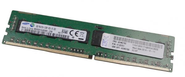 IBM 46W0788N Memory 8GB DDR4 1Rx4 1.2V PC4-17000 2133MHz LP RDimm