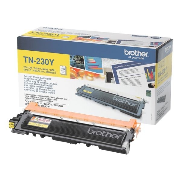Brother TN-230Y Toner Yellow HL-3040CN 3070CW DCP-9010CN MFC-9320CW