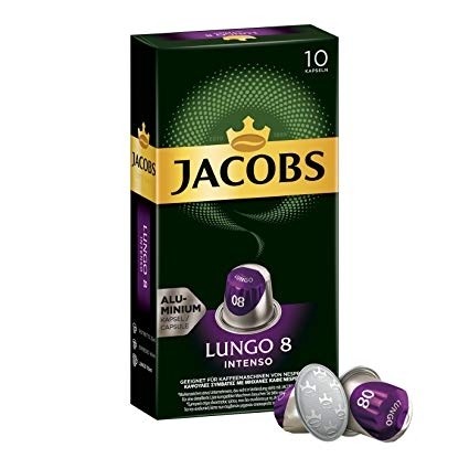 Jacobs Kaffeekapseln Lungo Intenso 8 für Nespresso