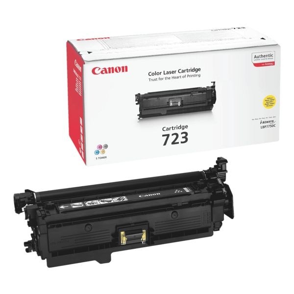 Canon 723 Toner Cartridge Yellow LBP-7750CDN 2641B002