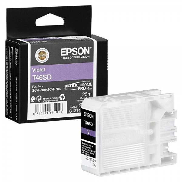 Epson T46SD Tinte violett für SureColor SC-P700 SC-P706 C13T46SD00