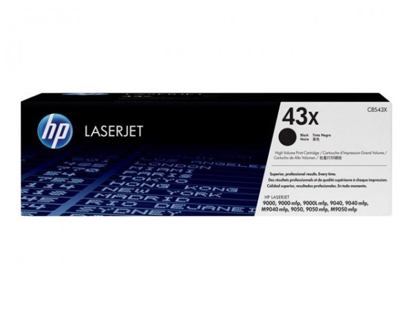 HP 43X Toner Black C8543X HP LaserJet 9000 LJ-9040 LJ-9050 HP M9040 HP M9050