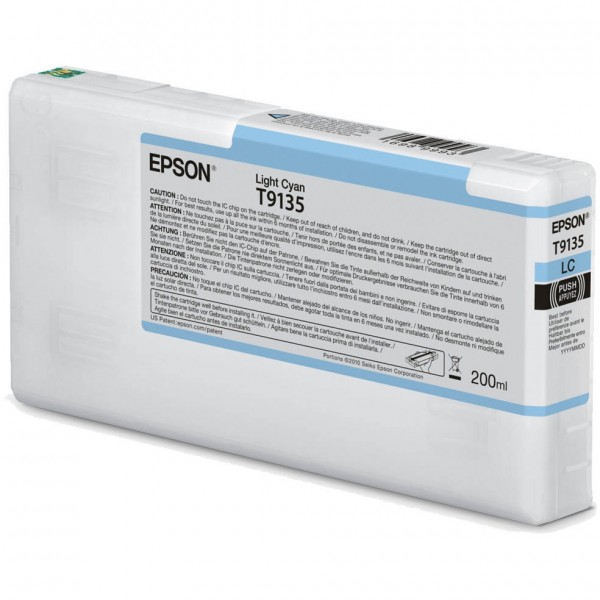 Epson Tintenpatrone T9135 Light Cyan 200 ml für SureColor SC-P5000